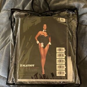 PLAYBOY Black and White Bunny Costume
